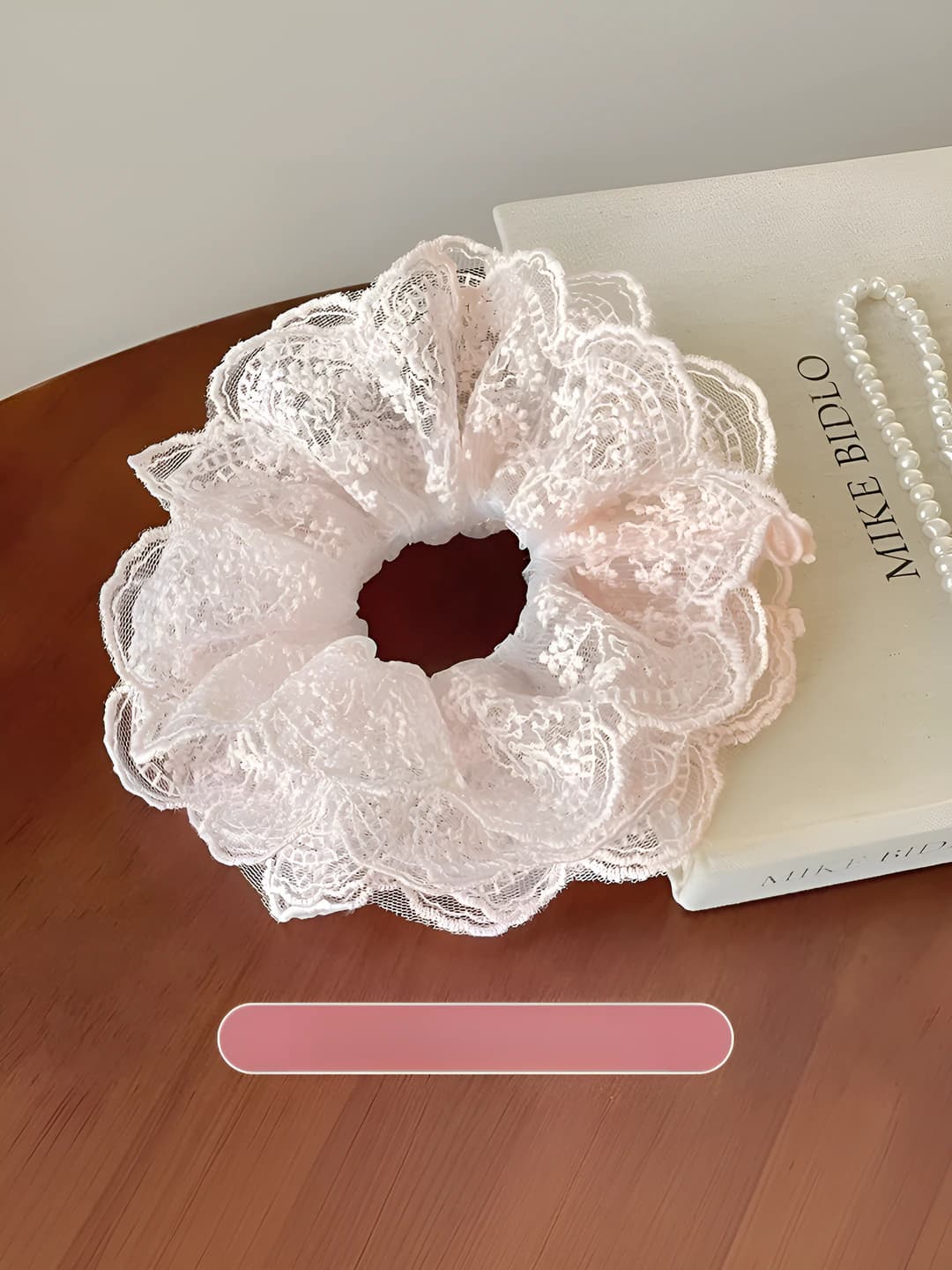 4# Lace pink 4 layers 18 cm
