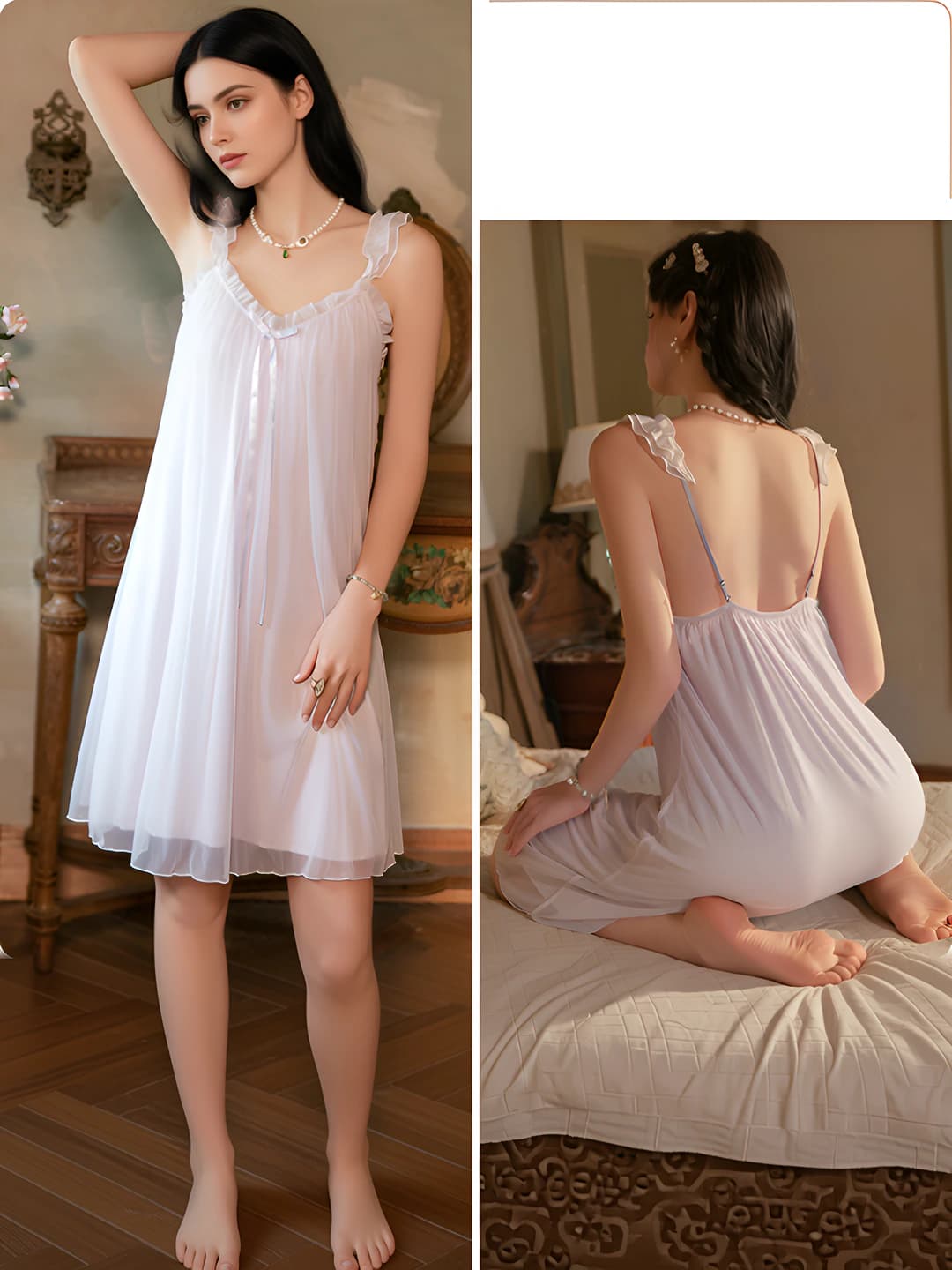 6304 Lilak (Pijama to'plami + Bra)