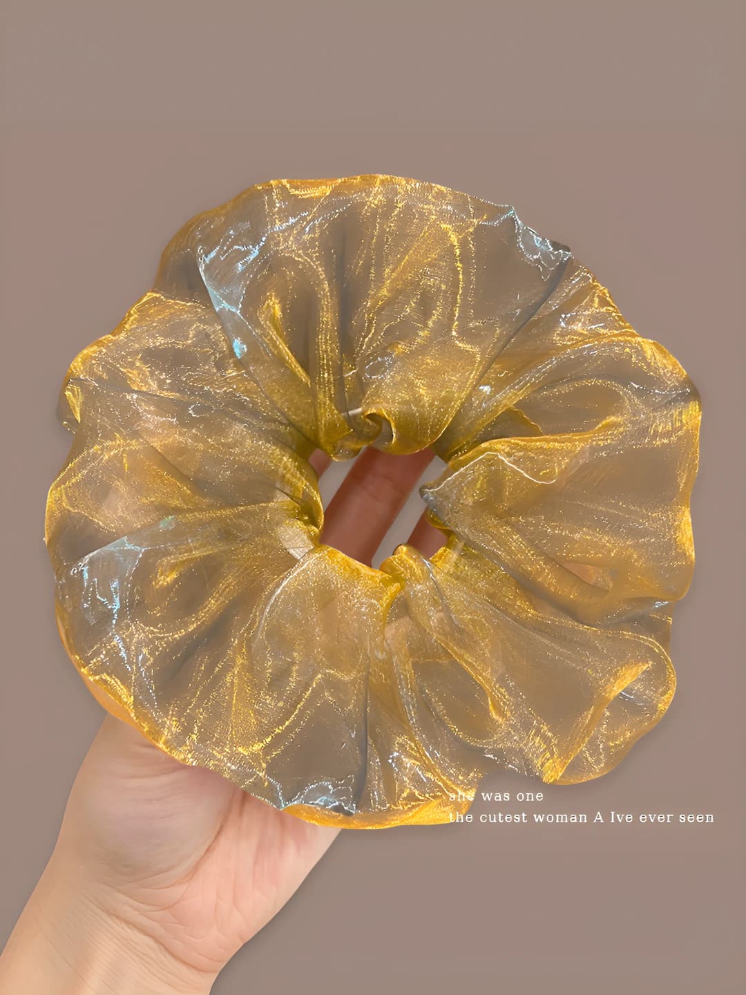 1# Multicolour lace gold ~15 cm