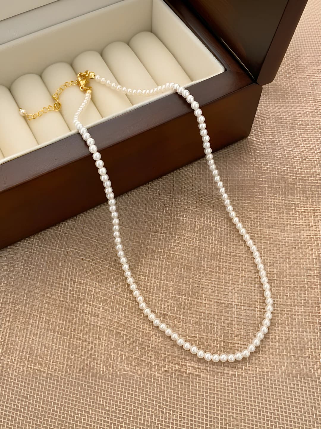 3mm Swarovski Marvarid zanjir