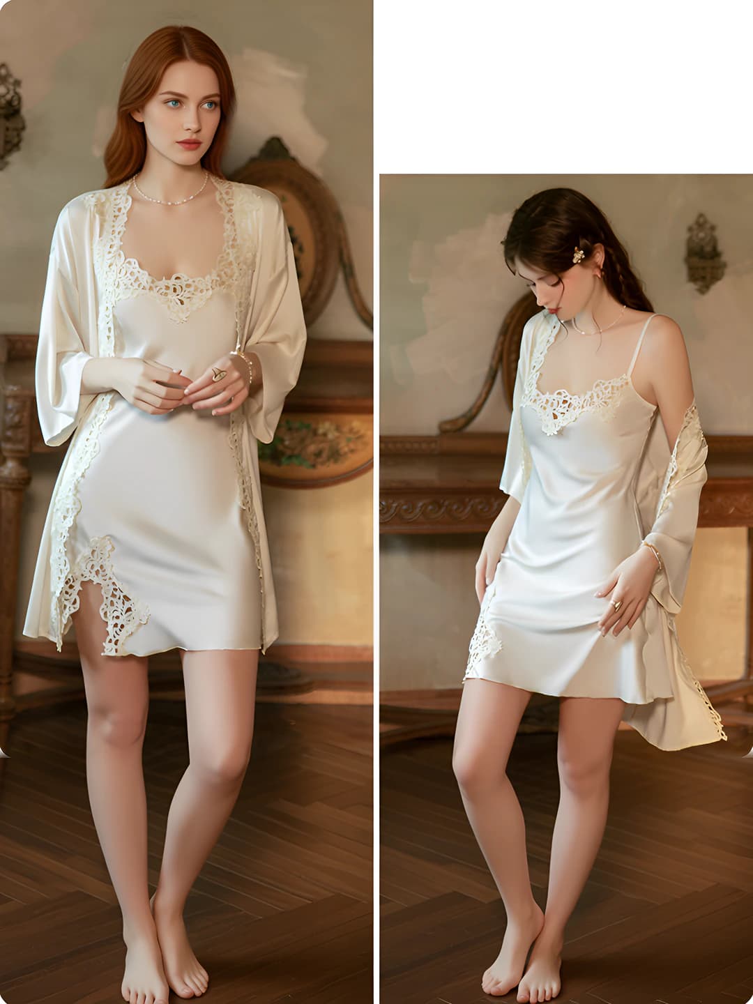 Champagne (Robe + Belt)