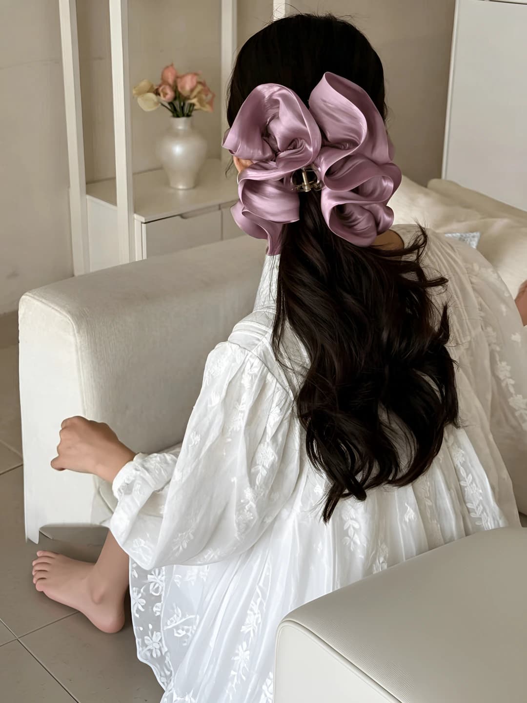 5# Grey-purple clip ~13 cm
