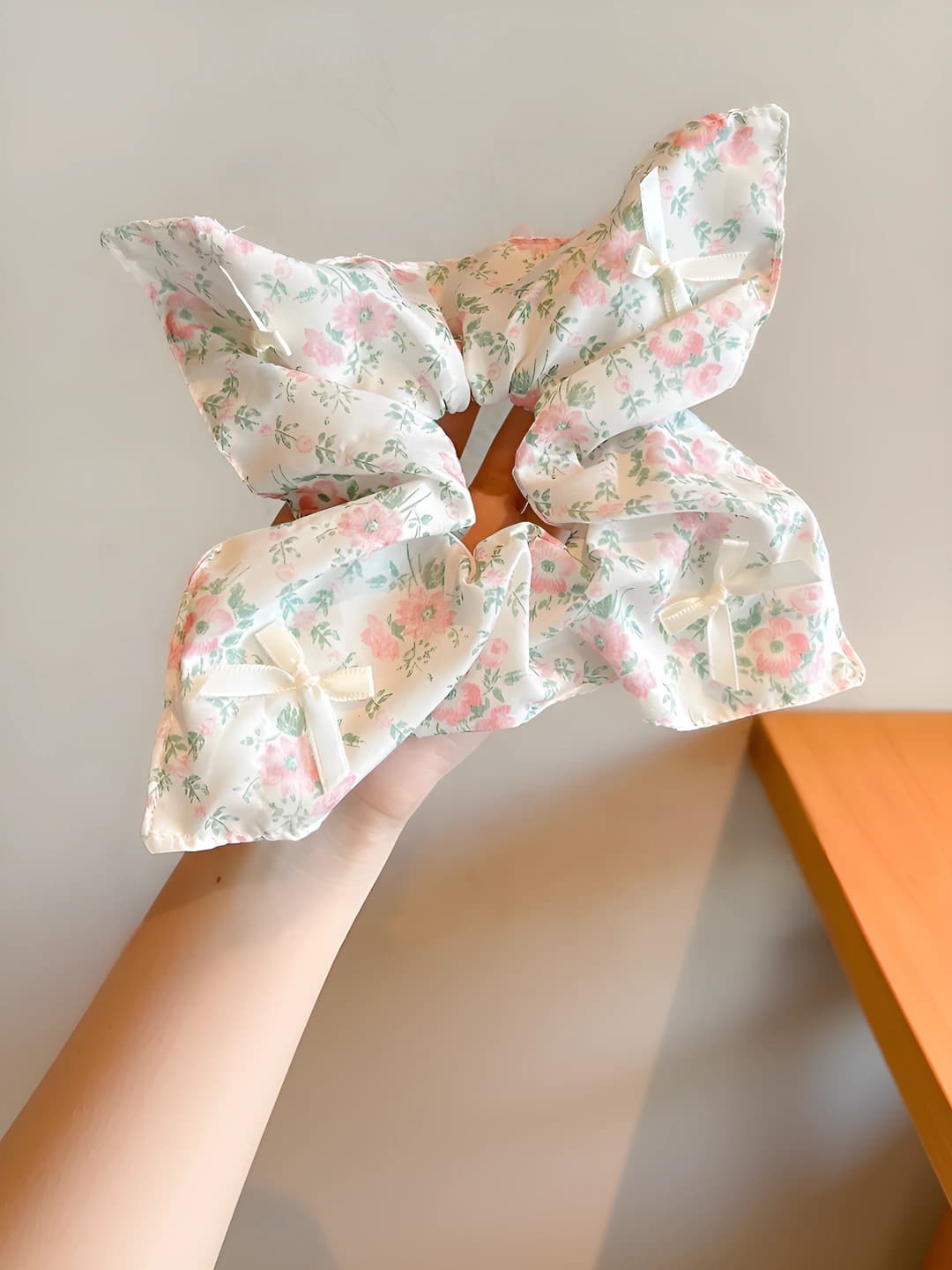 2# Pink-green floral