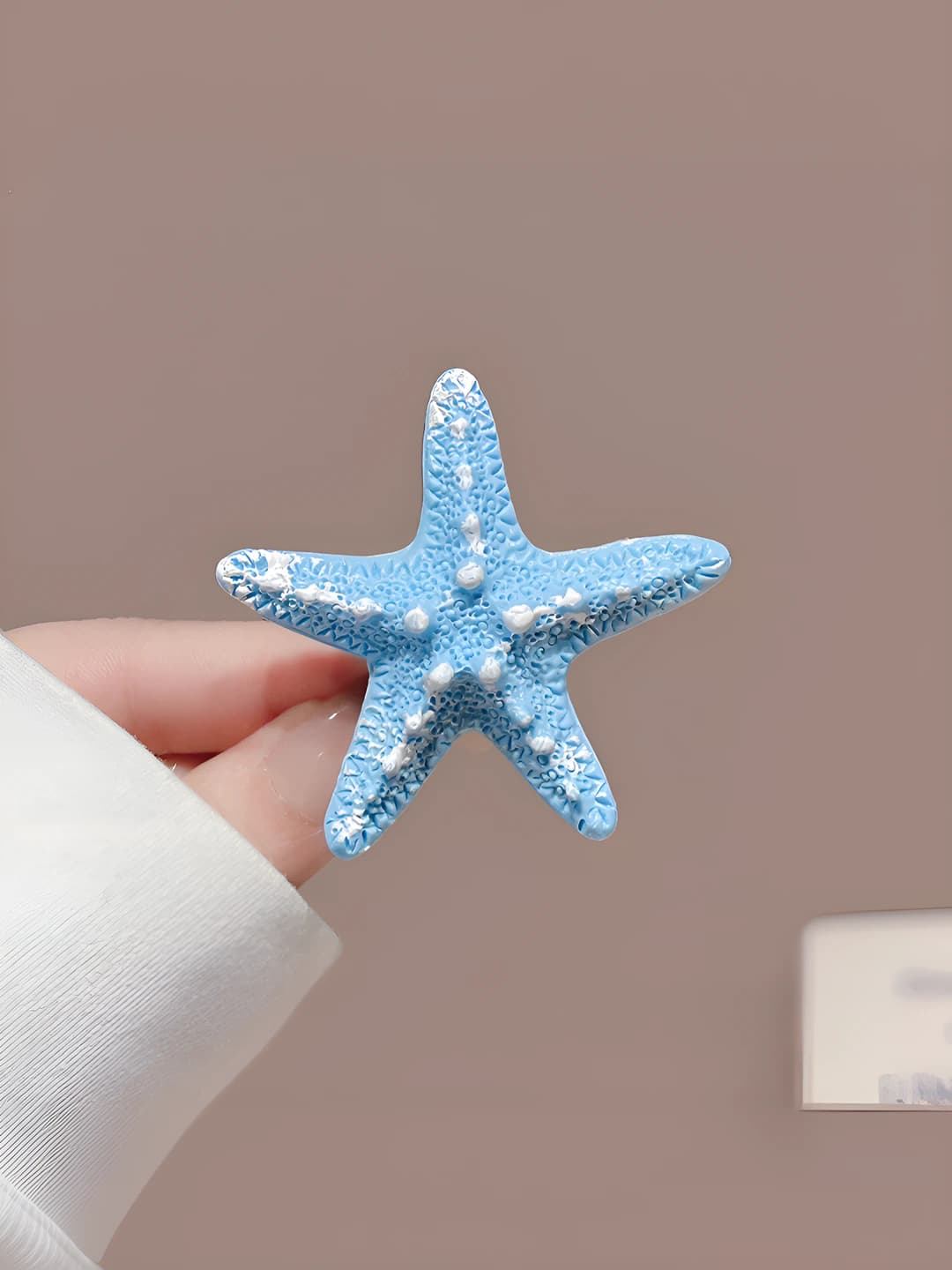 1# Морская звезда, синий, 5.5 см