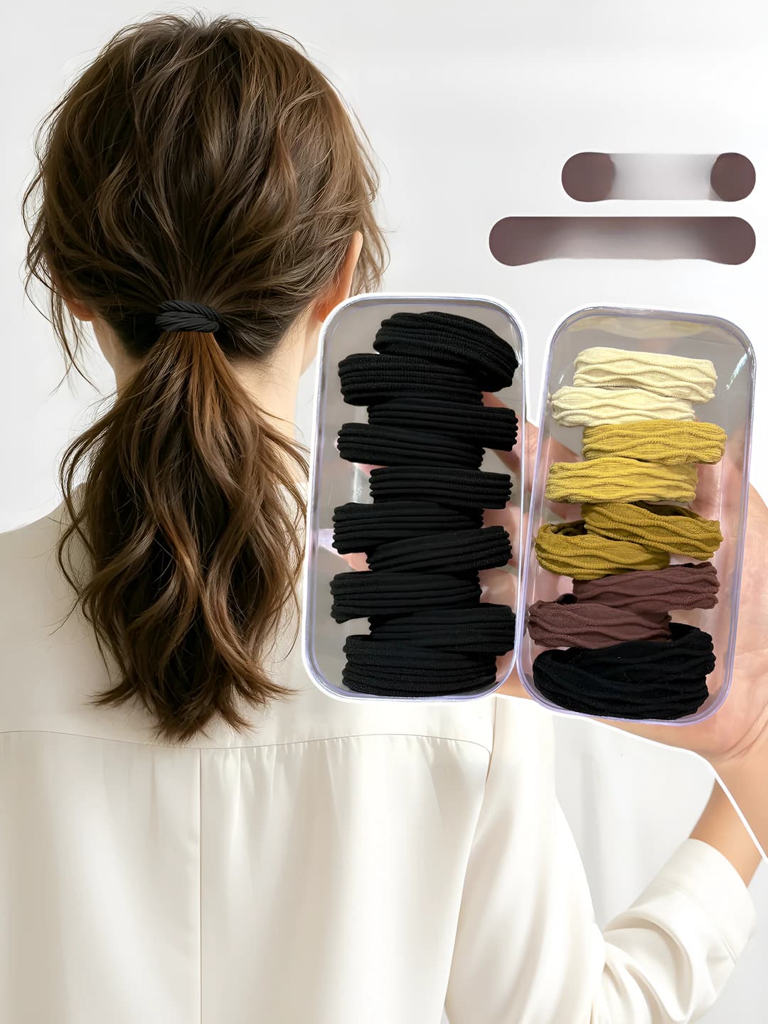 Women's stretch hair tie 2026 in Korean style