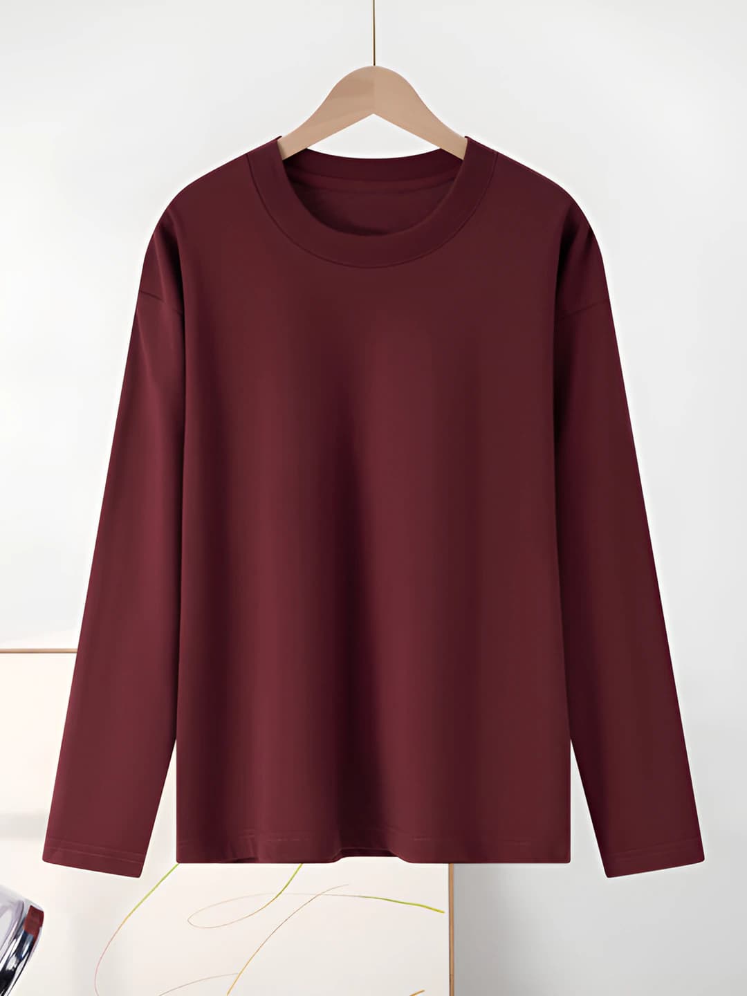 100% cotton - Maple red
