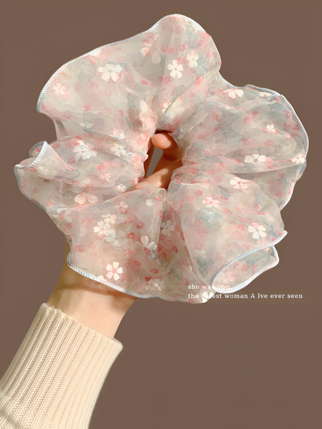 Pink floral, 15 cm