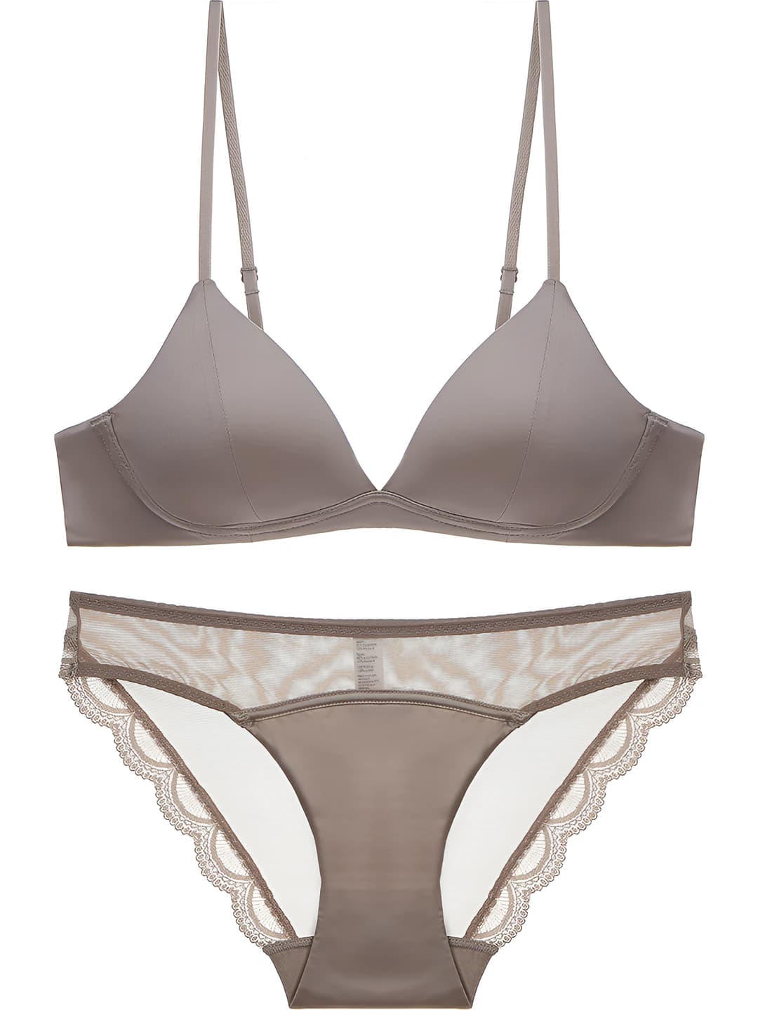 Women's underwear set: thin, breathable, plus size, 80-90% nylon, for all seasons