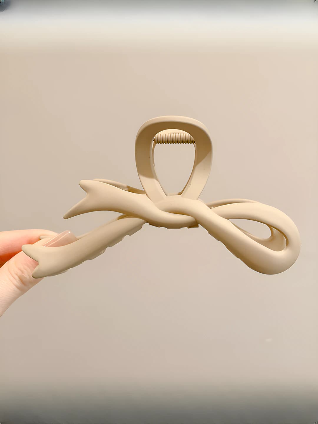 Khaki-tea bow 11 cm