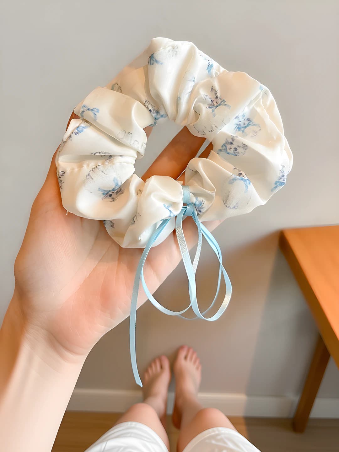 3# Cute cat ribbon 12 cm