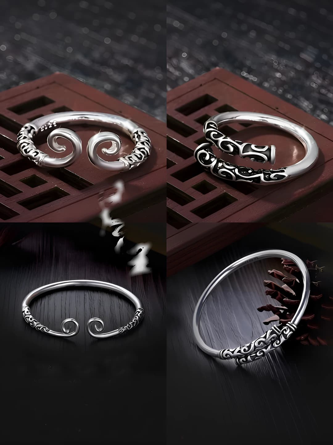 Jin Gu Zhuo bracelet, couple set, Sun Wukong and golden staff design, alloy