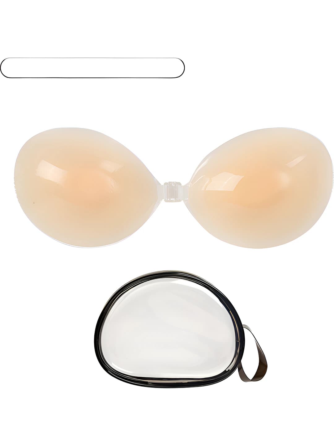 Silikon, oddiy chanaq - Teri rang + PVC quti