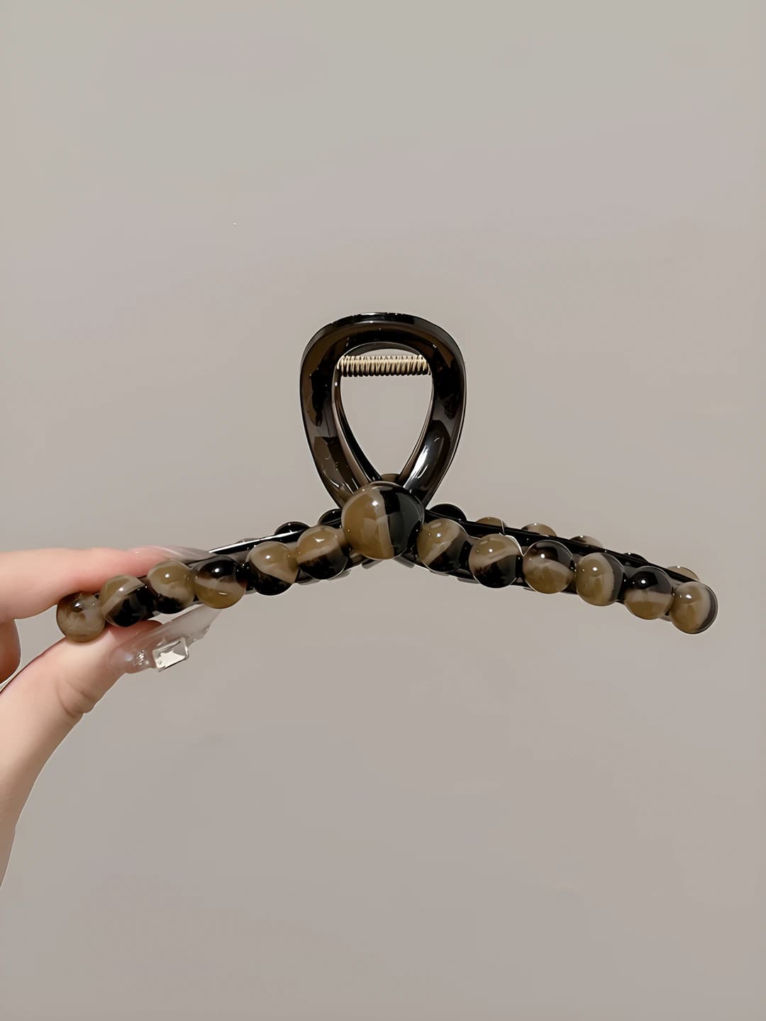Градиентные круглые бусины, 15.1 см