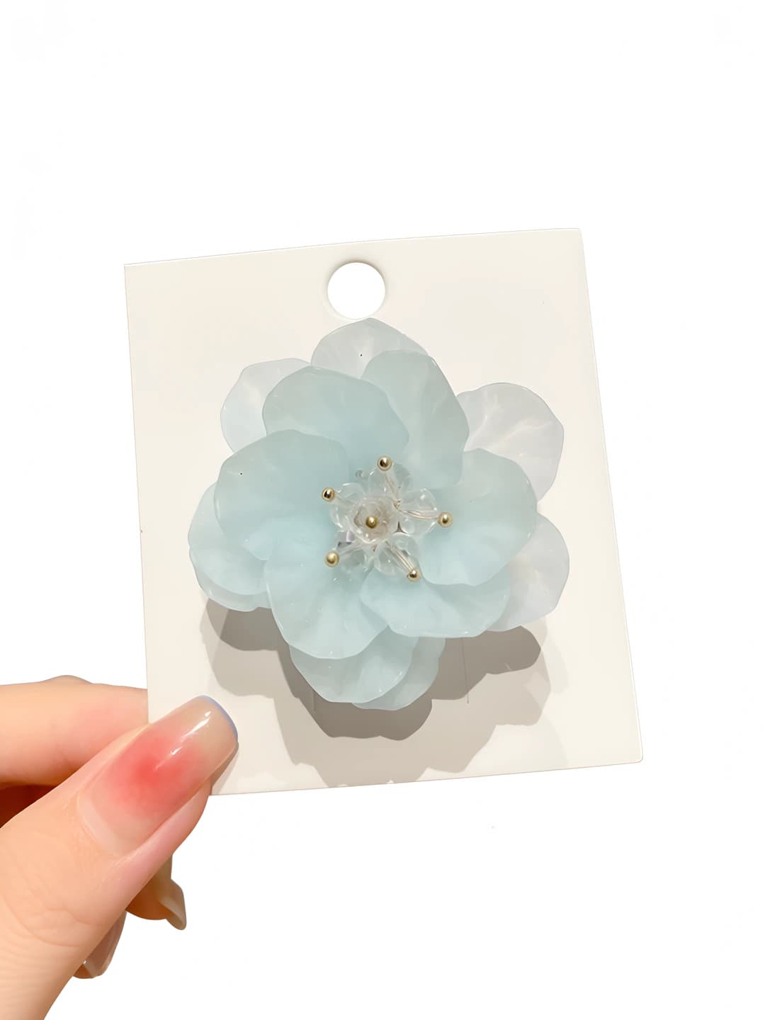 6# синий камелия (ок. 5cm)