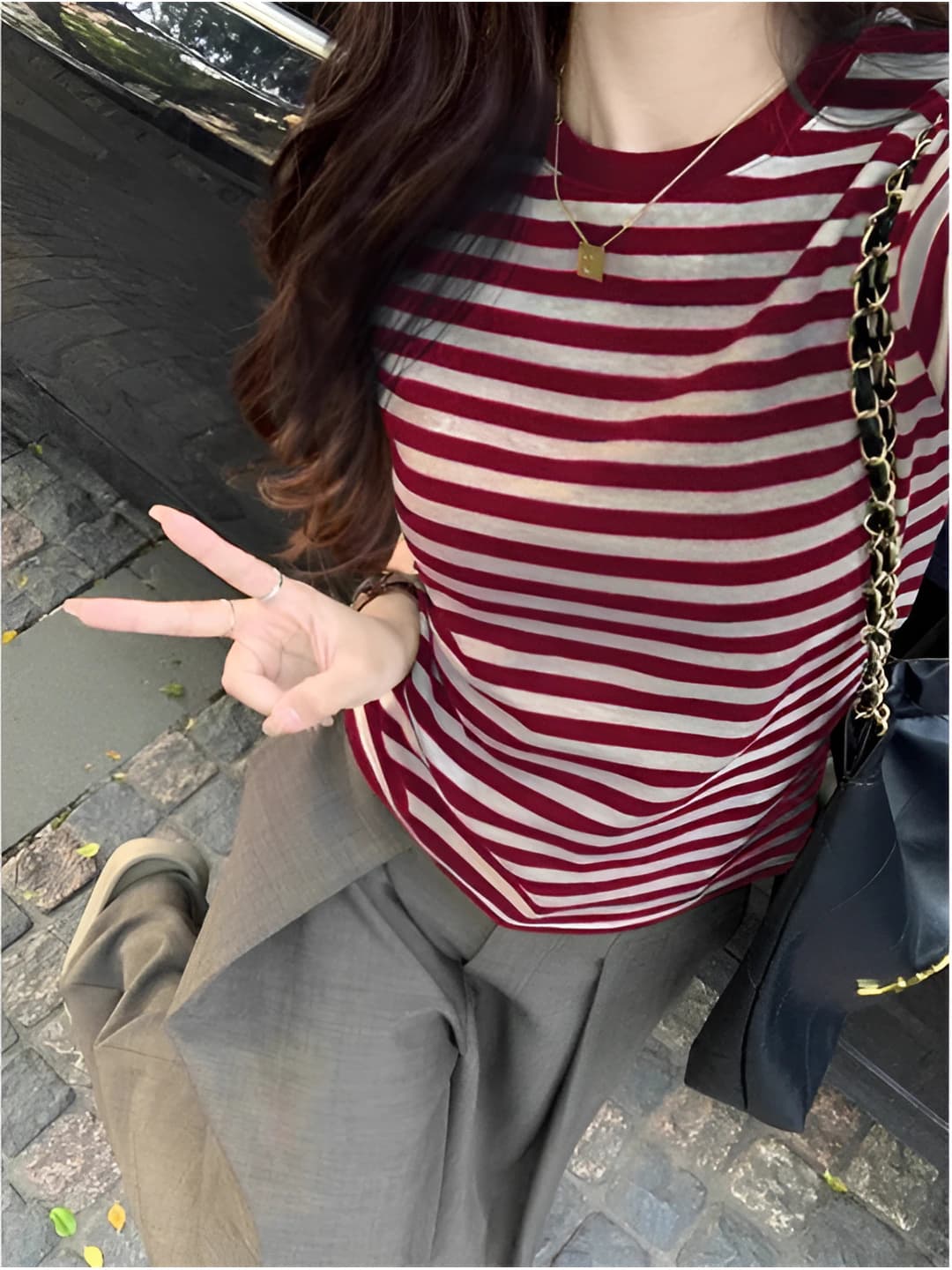 Red stripes