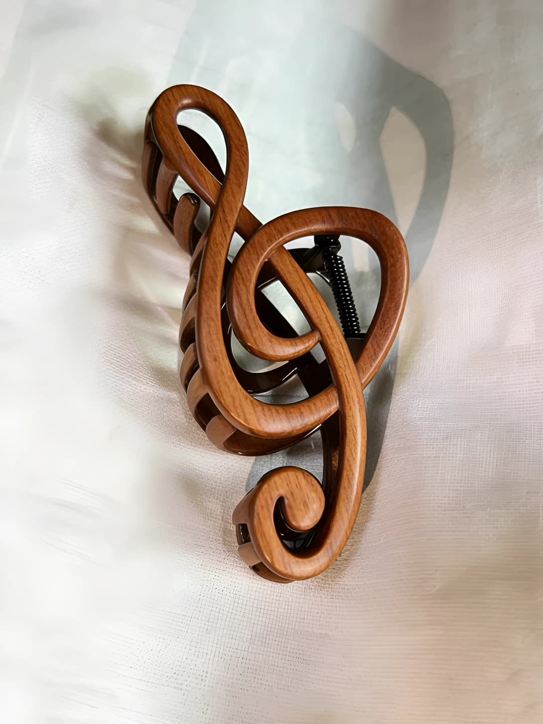 Note wood grain clip