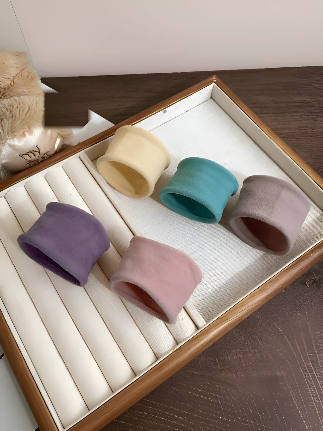 2# Morandi colors, 5-piece set