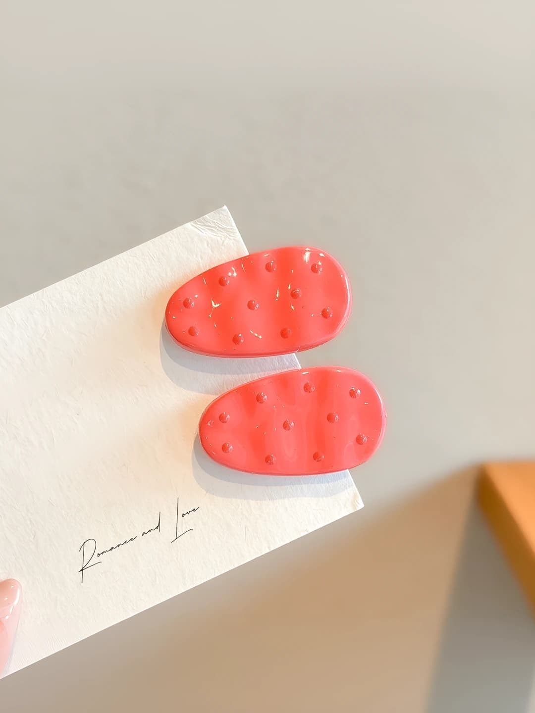 3# Rose red 2 pcs 4 cm