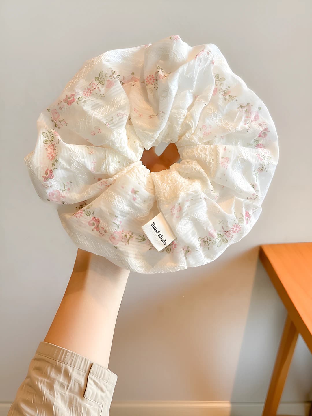3# Pink floral 19 cm
