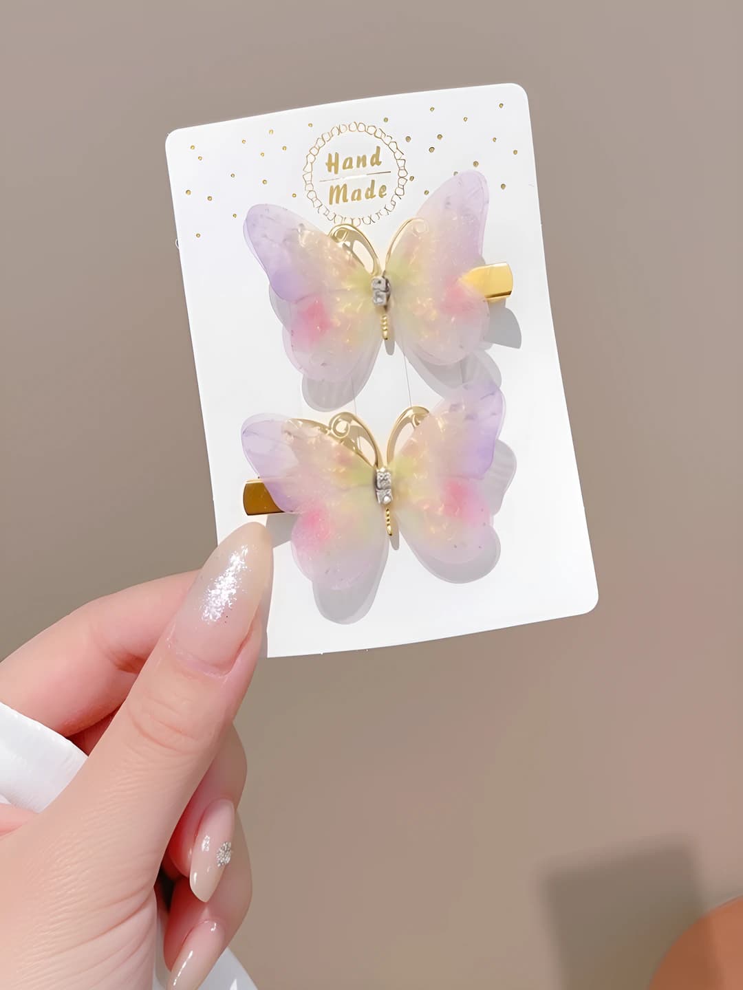Yellow-purple gradient, 1 pair