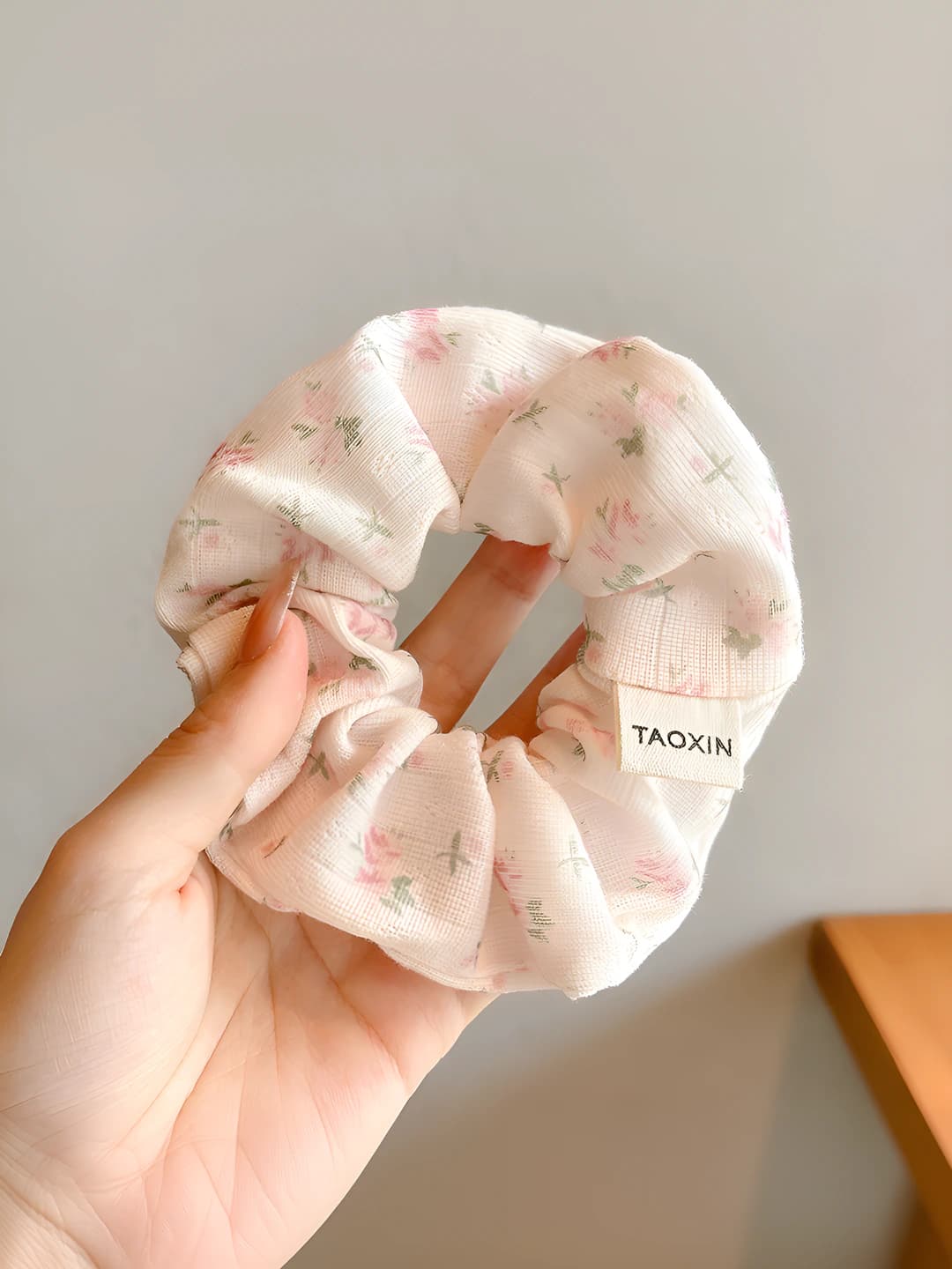 Pink, floral, 11 cm