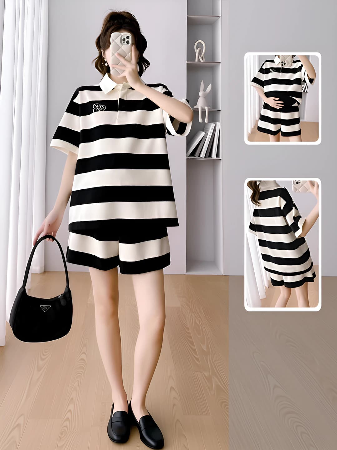 Striped set