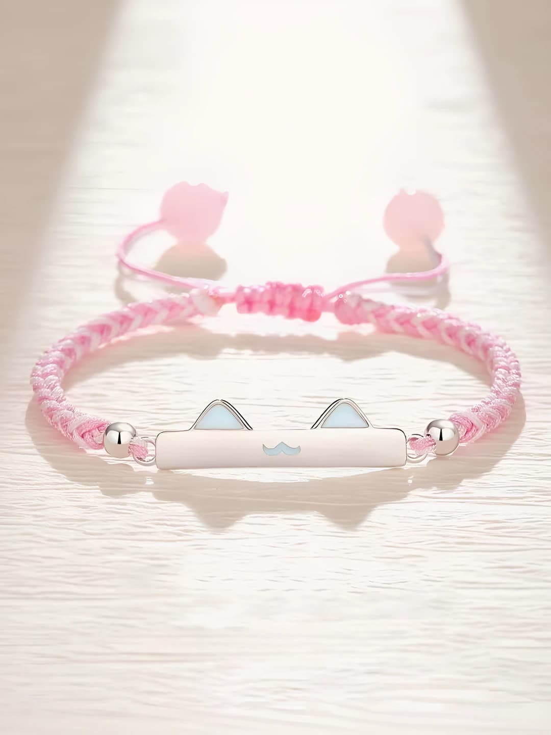 L613 Cat-fish braided pink