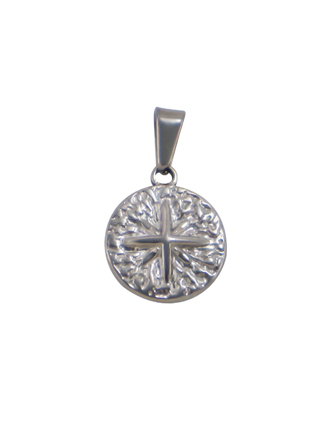 Round eight-pointed star, steel