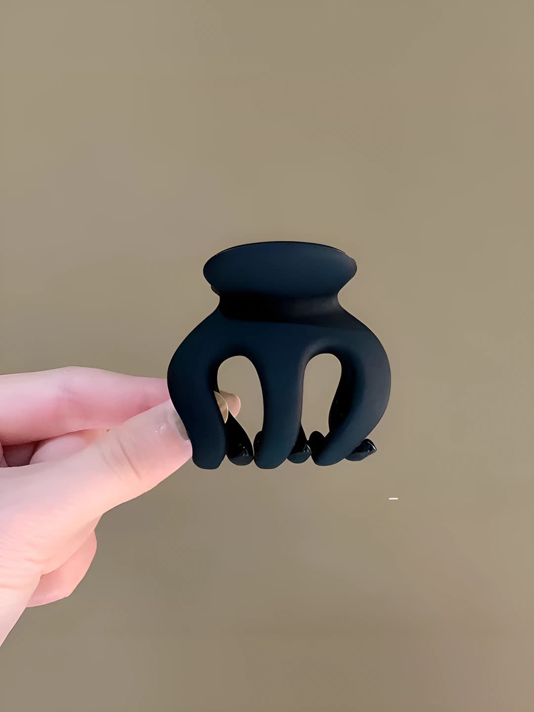 Matte black large 5 cm
