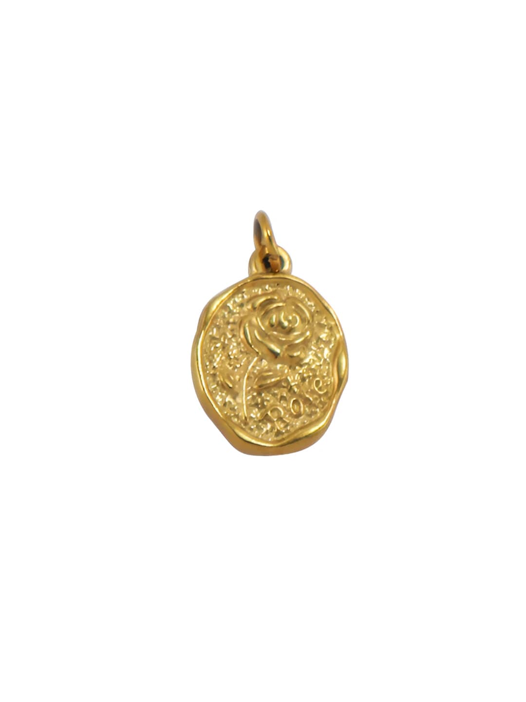 Oval rose, gold