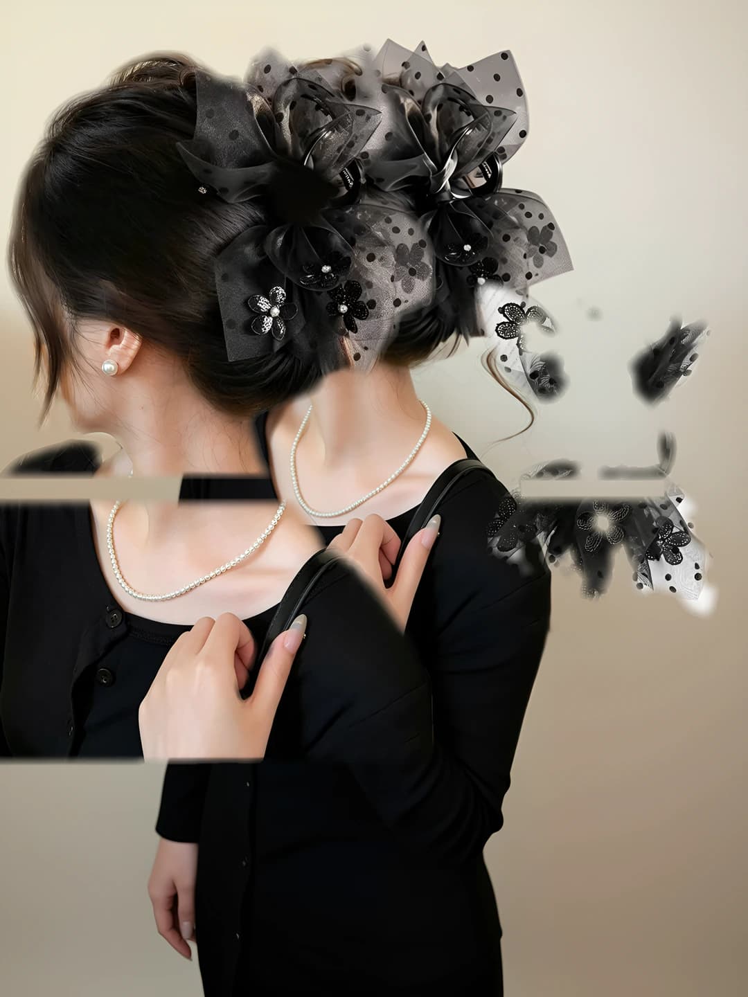 1# 3D petal clip