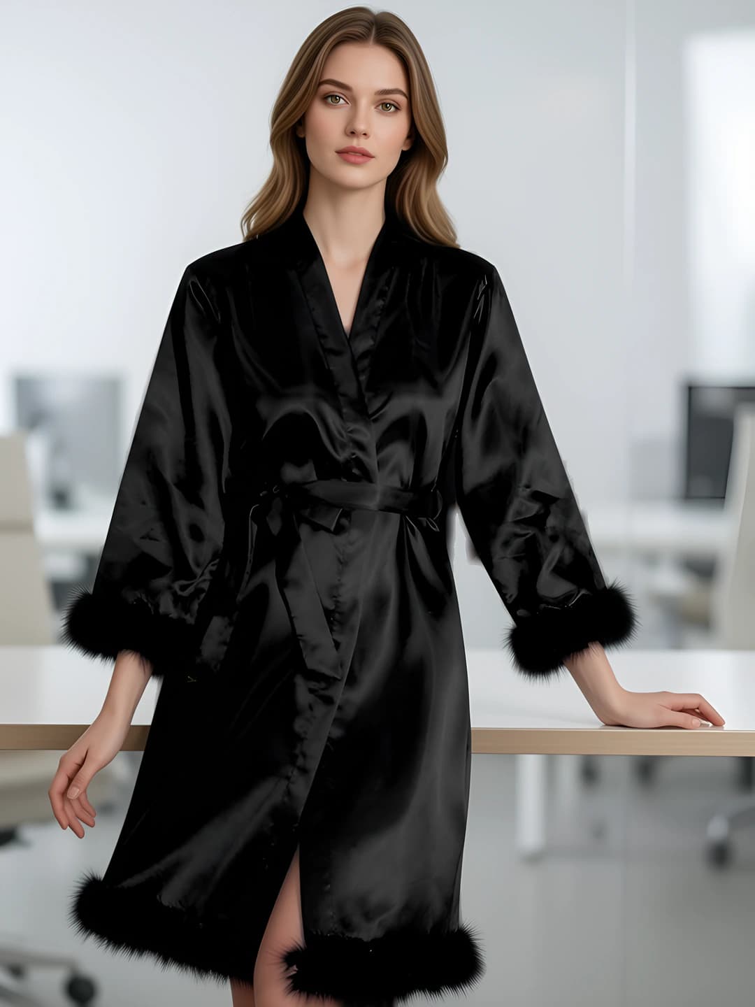 Hem feather - Black