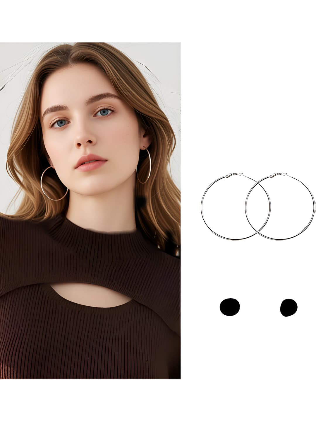 4# Earrings - 3cm
