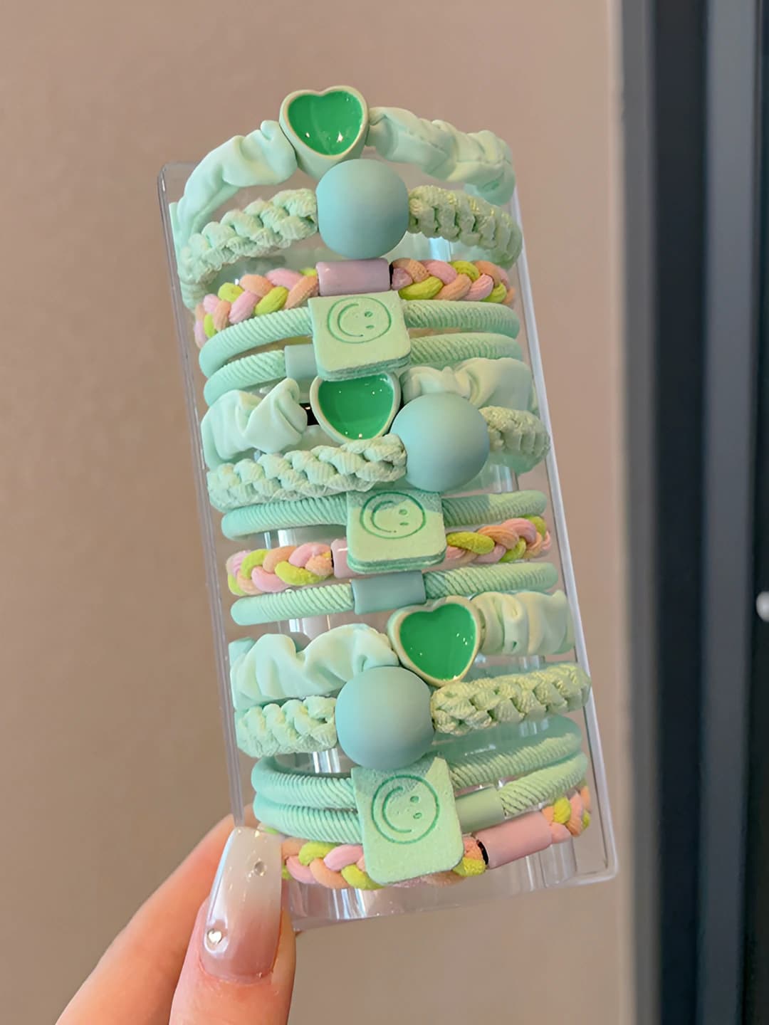 Green 15 pcs