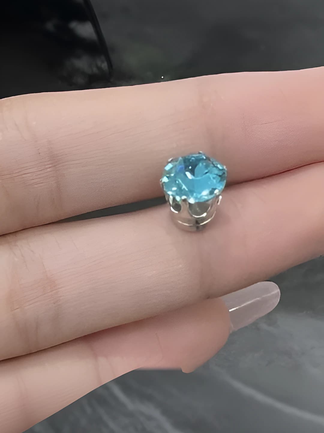 3# Magnetic clip 8mm [Light blue] one