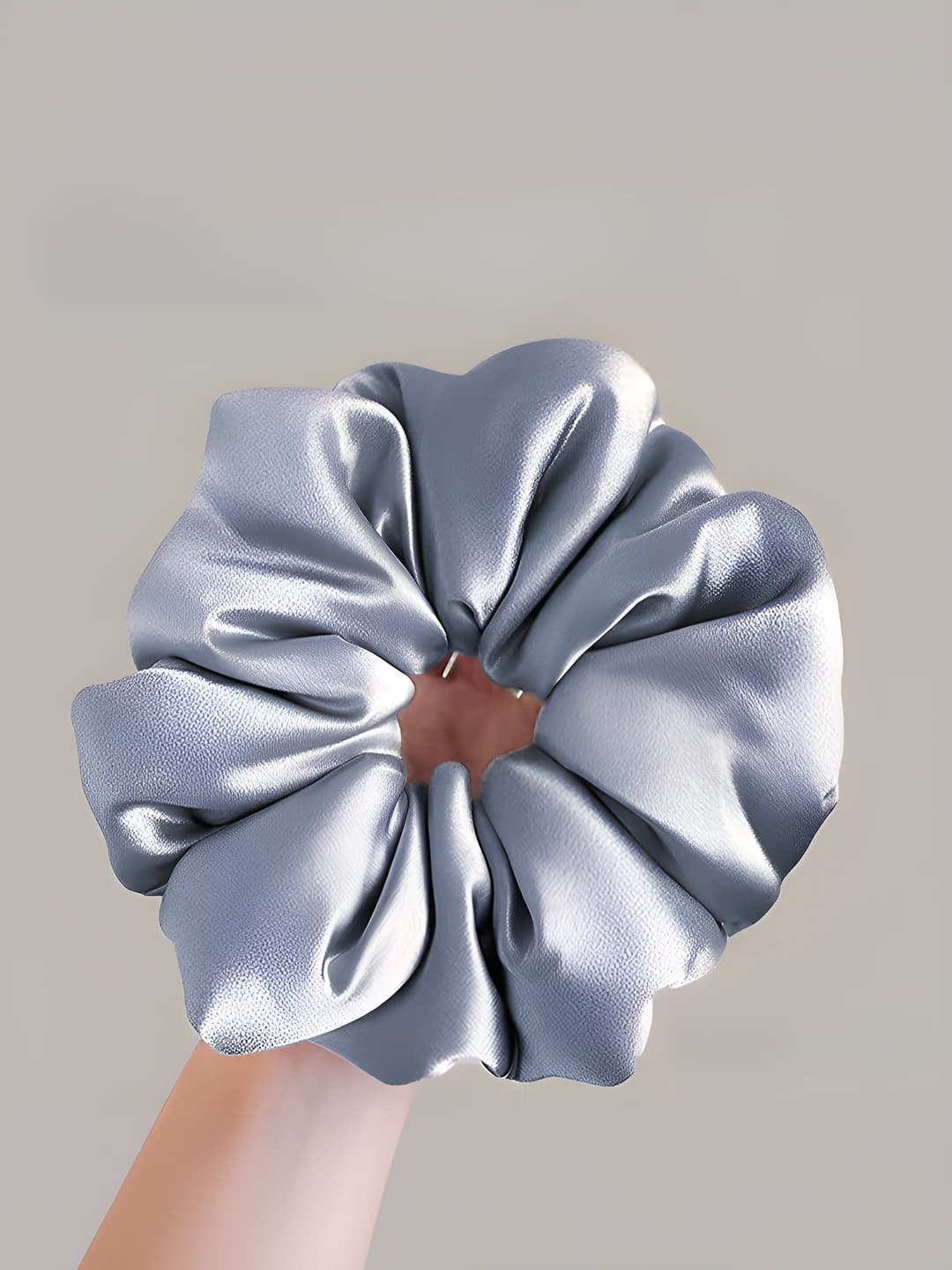 Blue pillow hair tie [Upgraded filling]