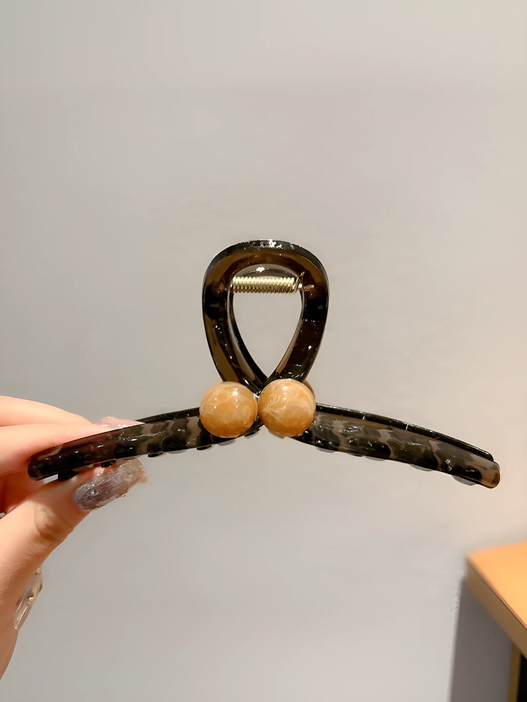 8# Amber rangli yorqin marvarid qisqich 15cm