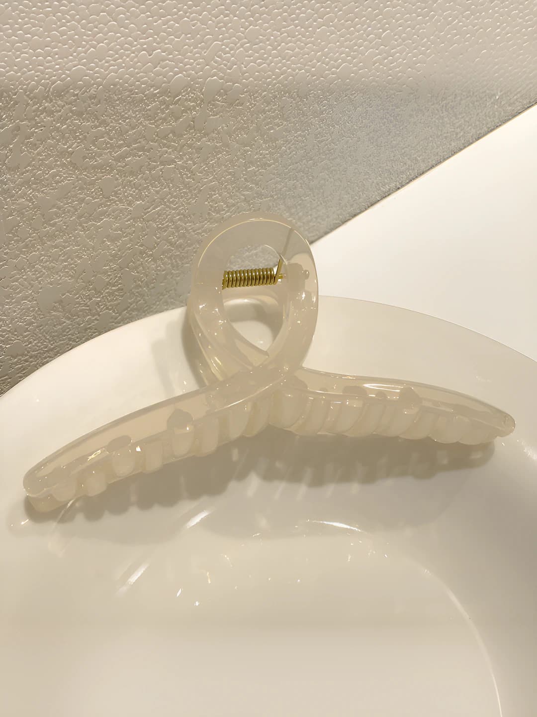 Clear cross 12.5 cm