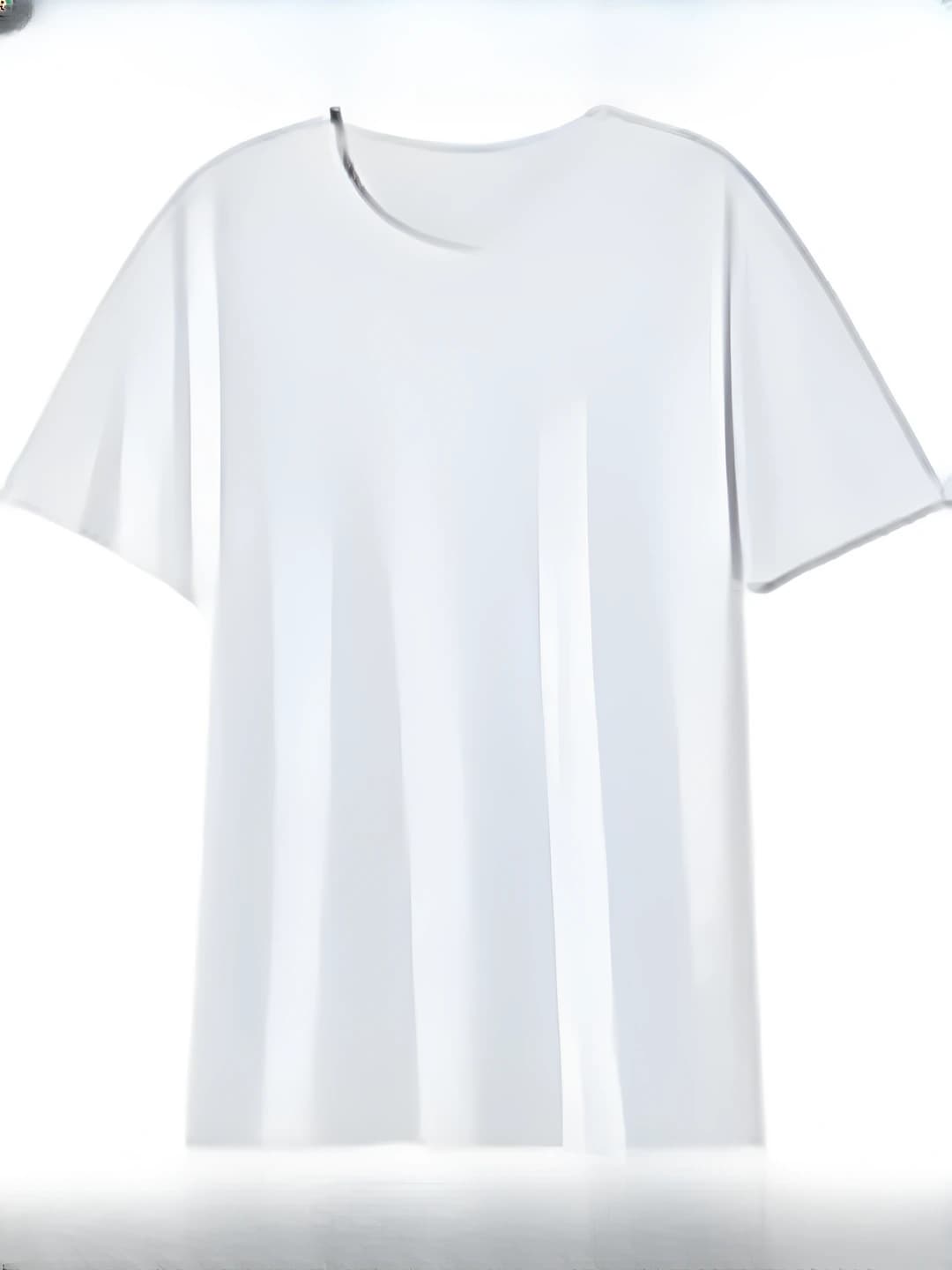 Short T white