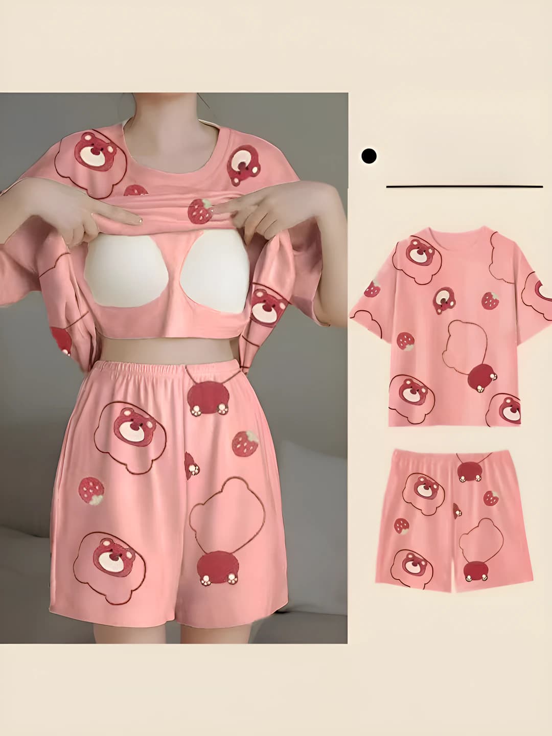 Rose red bear