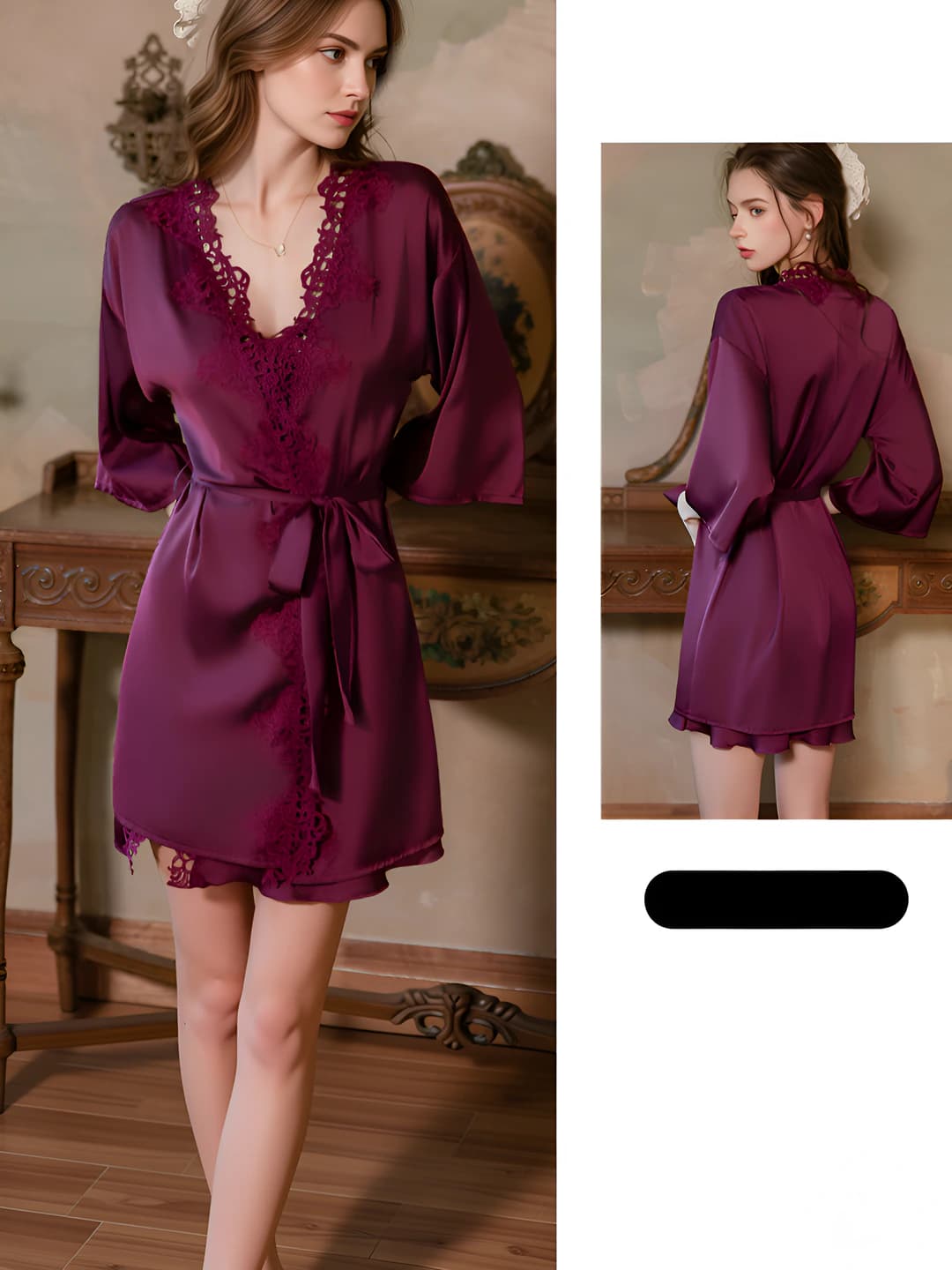 Mauve (Robe + Belt)