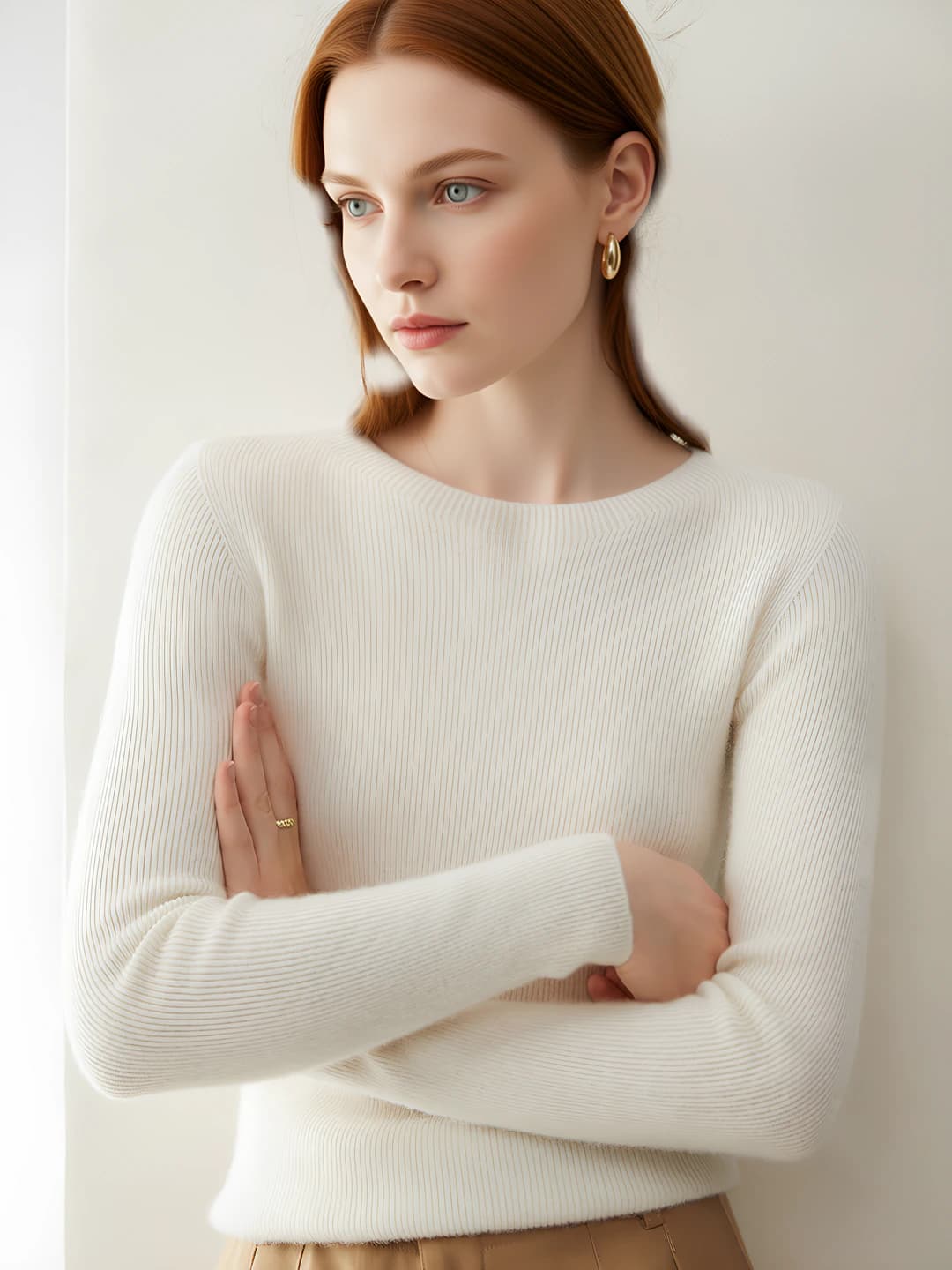 Cream white