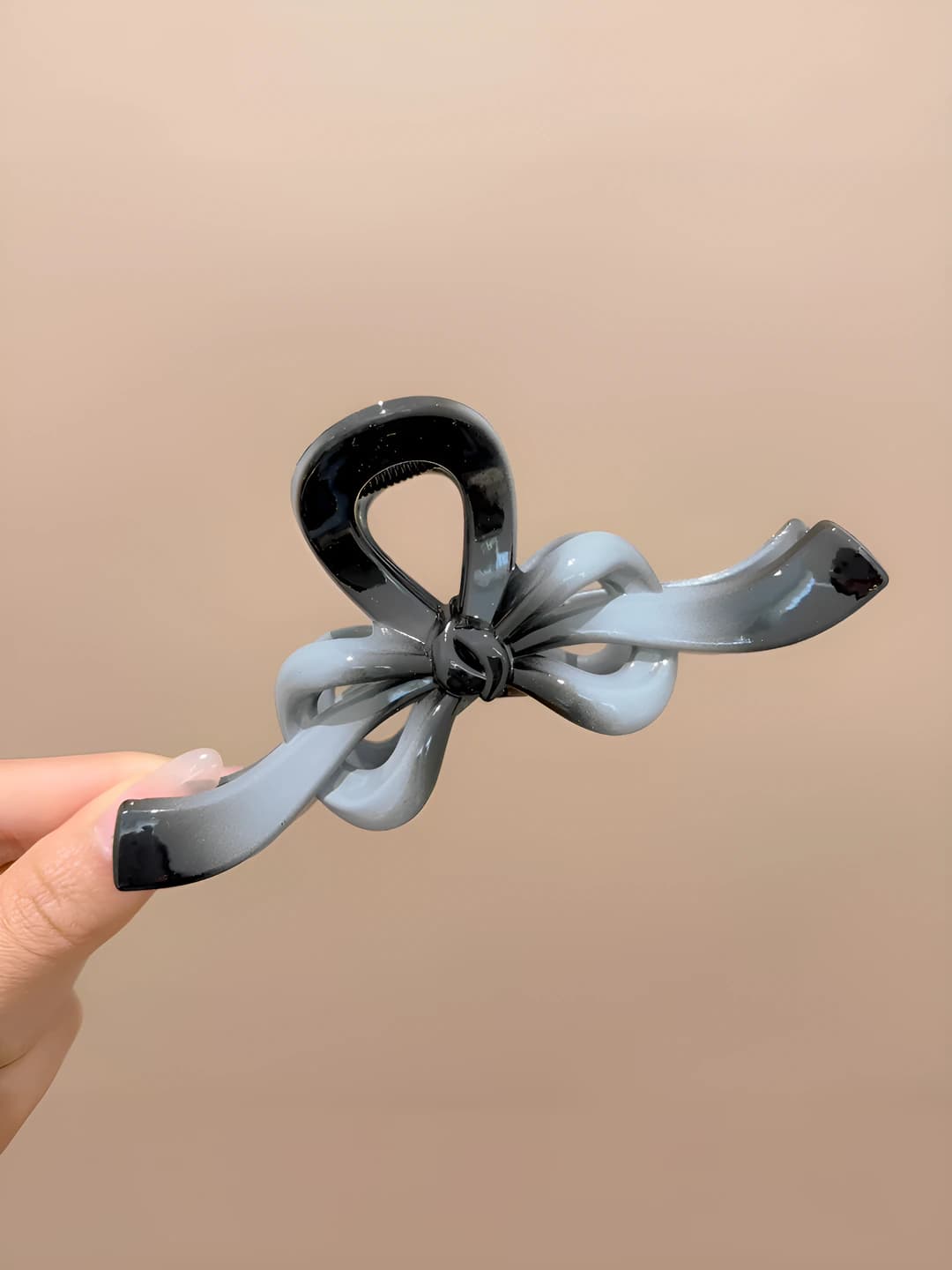 2# Black bow 12.5 cm