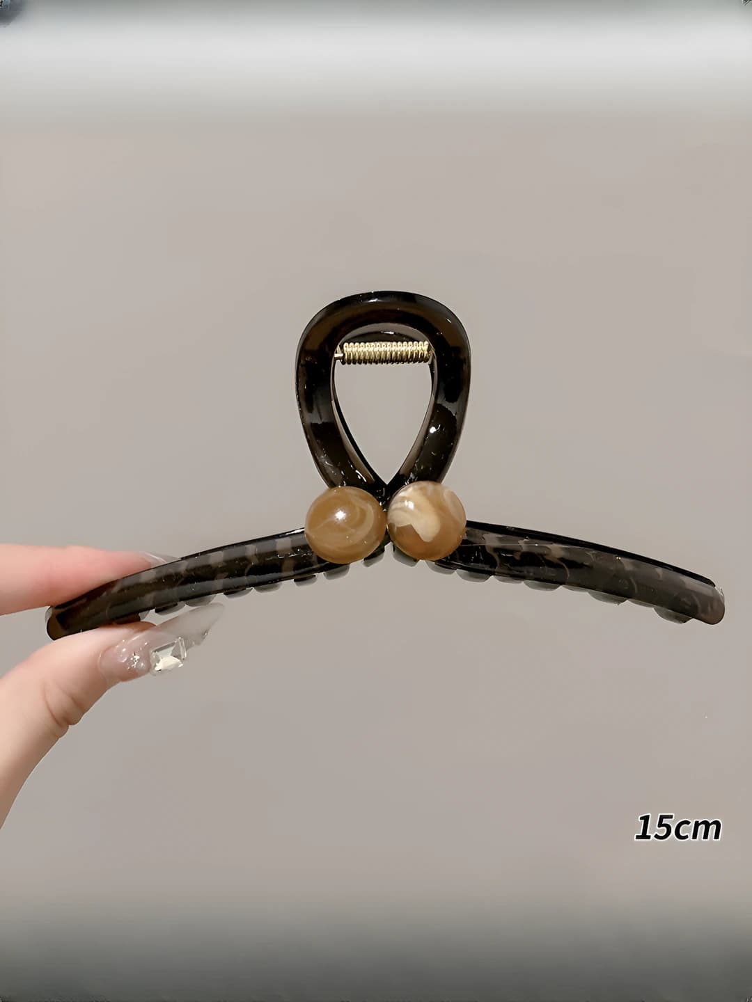 8# Amber rangli yorqin marvarid qisqich 15cm
