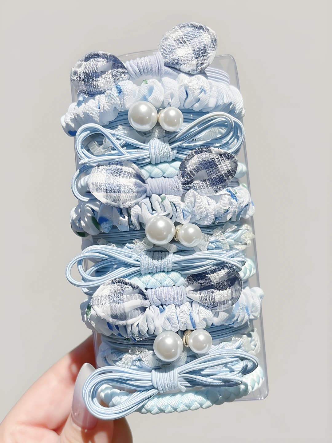 Light blue, 18 pcs box