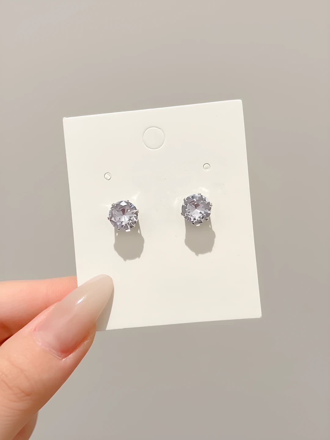 3# 8MM magnetic ear clips pair