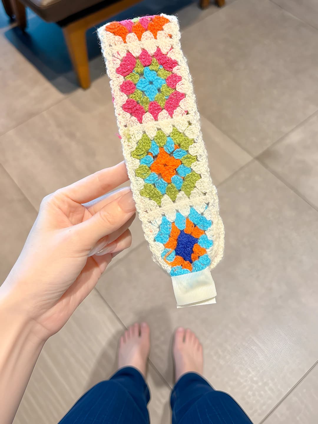 4# Multicolour square 37.5 cm