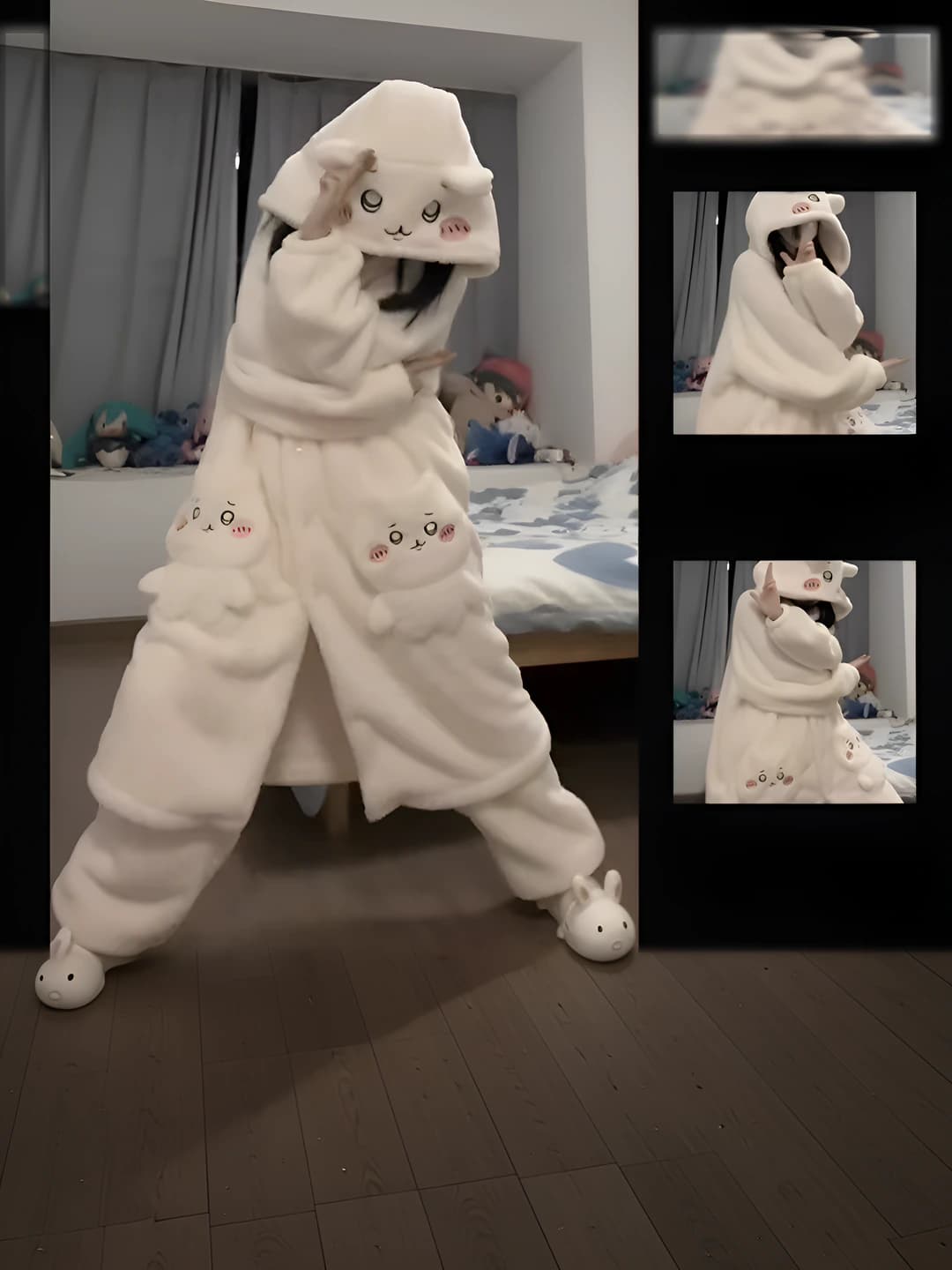 Chiikawa robe + pants