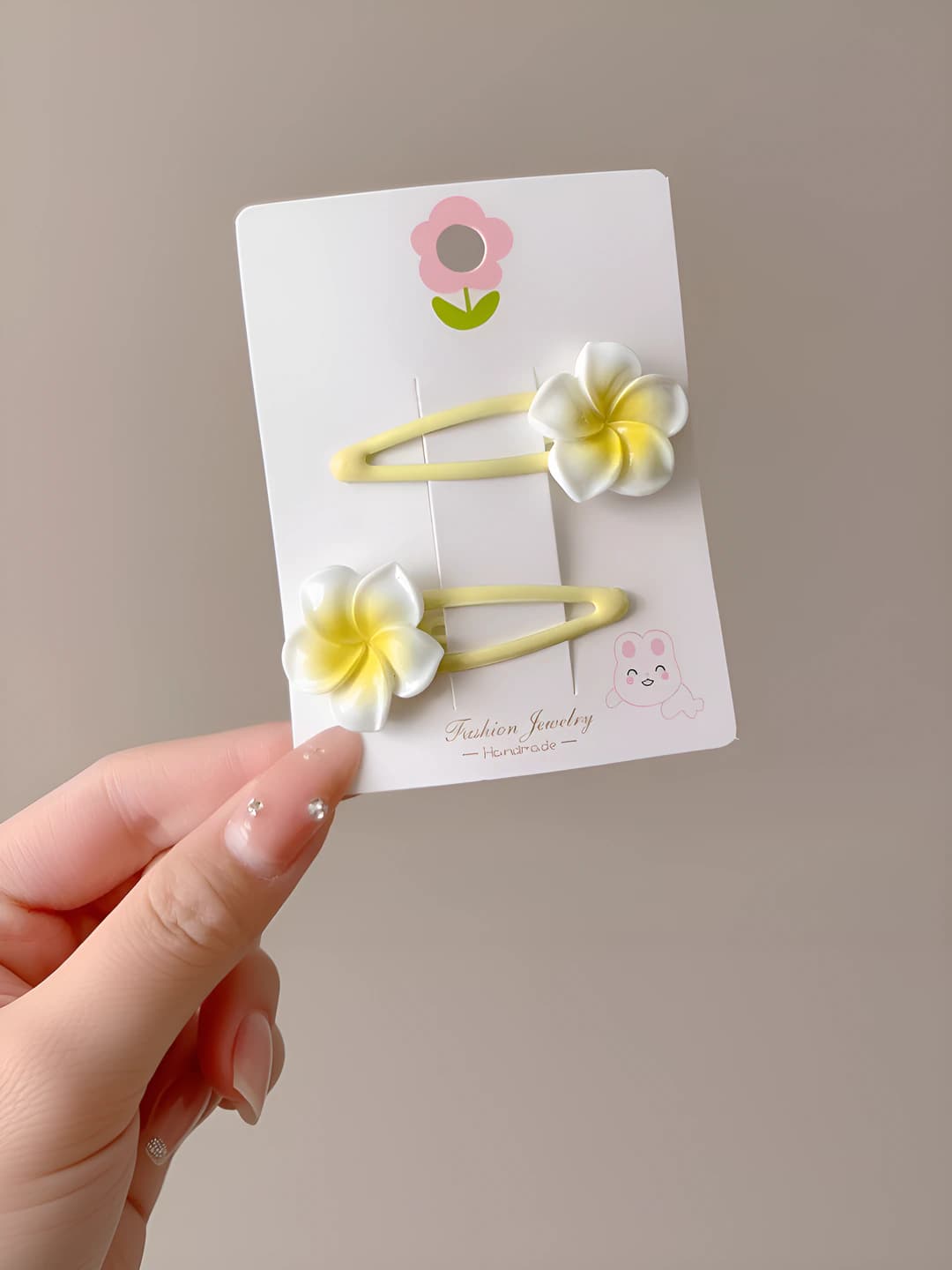 3# зажим-плюмерия капля 2 шт (ок. 5.7cm)