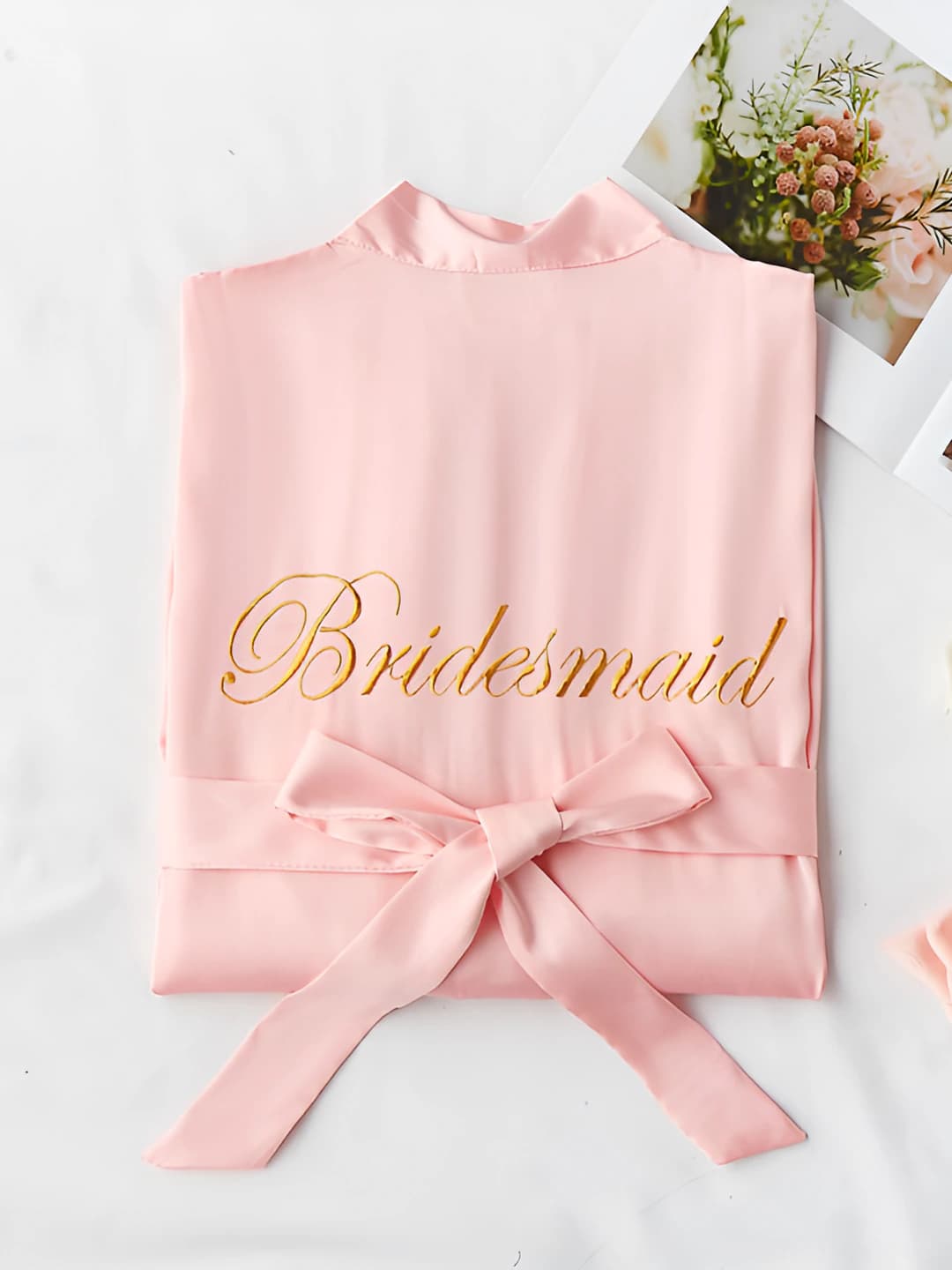 Bridesmaid pink